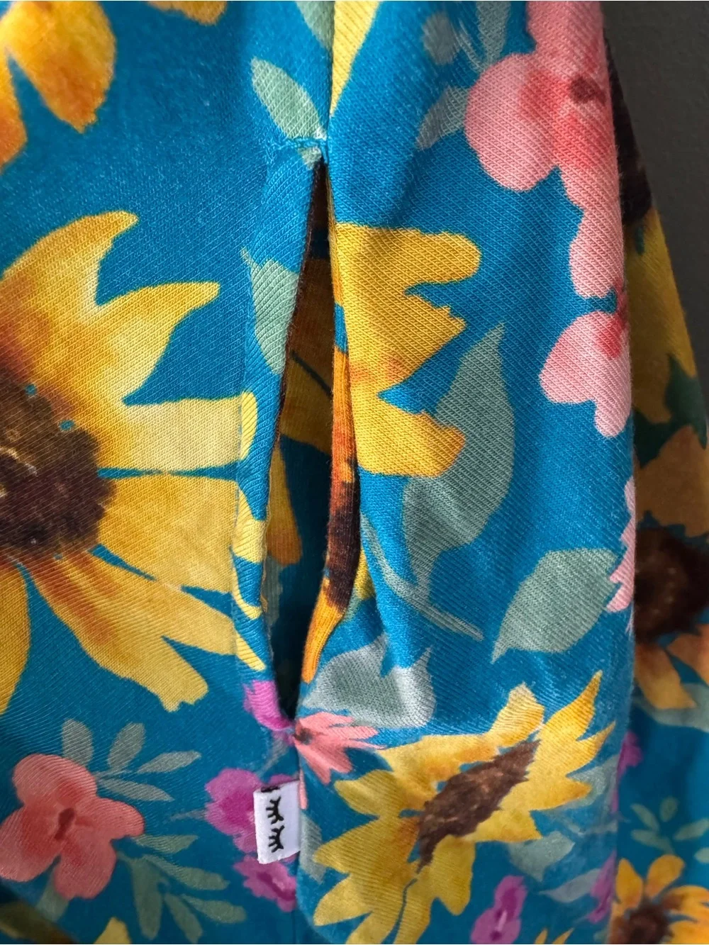 Little Sleepies Sunflower Fields Skater Dress w/ pockets - 2T